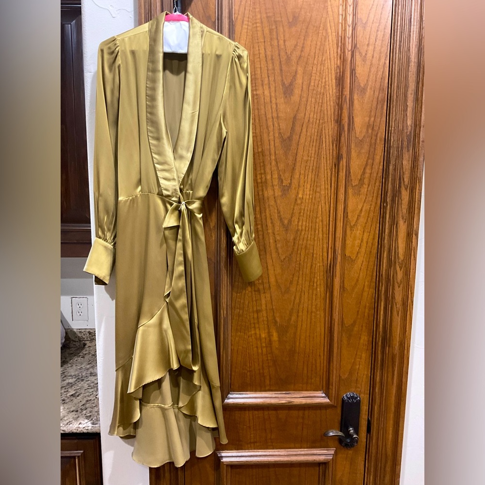 Zimmerman XS Silk Wrap Dress